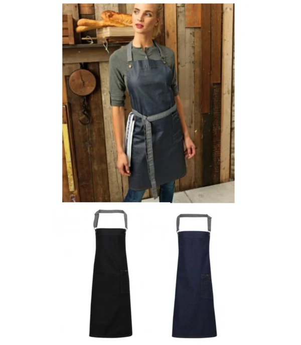 PR134 Premier District Bib Apron